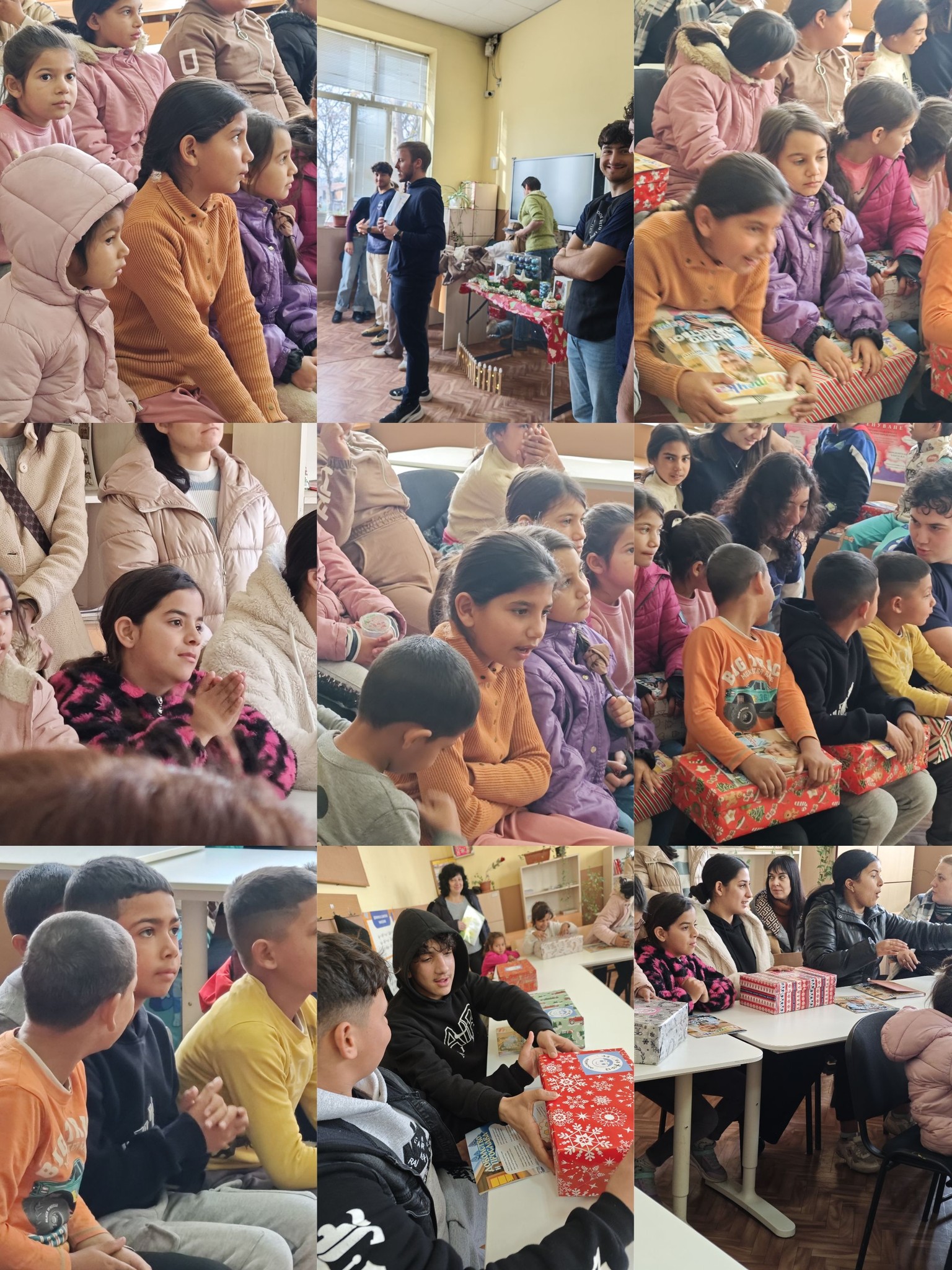 Коледен театър и още подаръци за послушните деца!